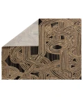 Verde Home by Jaipur Living Kathmandu Handmade Abstract Light Brown/ Black Area Rug 10'X14'