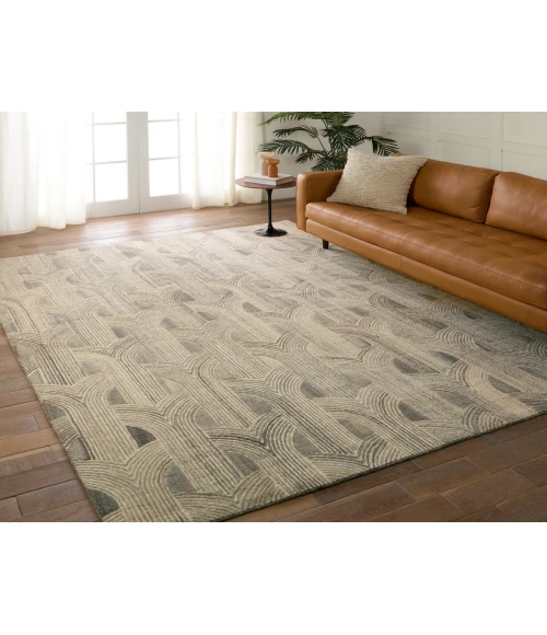 Jaipur Living Pathwaysbyverde Home Gray PVH15 8 ft. X 10 ft. Rectangle Rug