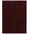 Verde Home by Jaipur Living Rome Handmade Geometric Rust/ Navy Area Rug 5'X8'