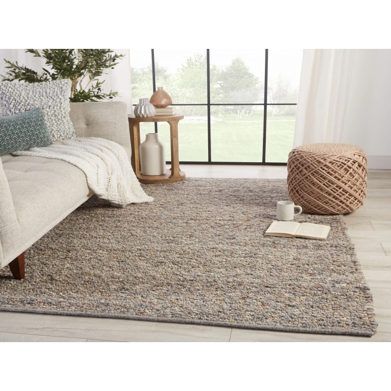 Jaipur Living Quiet Time Gray QTM01 8 ft. X 10 ft. Rectangle Rug