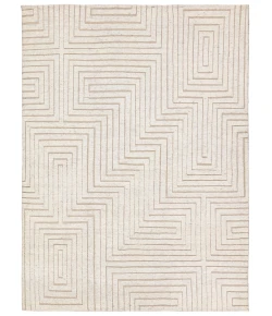 Jaipur Living Radius Zaoic RAD01 Cream - Taupe 10 ft. X 14 ft. Rectangle Rug