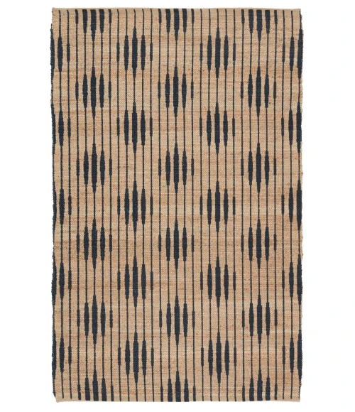 Jaipur Living Atolia Handmade Trellis Natural/ Navy Area Rug 8'X10'