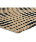 Jaipur Living Atolia Handmade Trellis Natural/ Navy Runner Rug 2'6"X9'