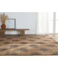 Jaipur Living Atolia Handmade Trellis Natural/ Navy Runner Rug 2'6"X9'