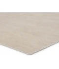 Jaipur Living Limon Solid Cream/ Light Brown Area Rug 6'X9'