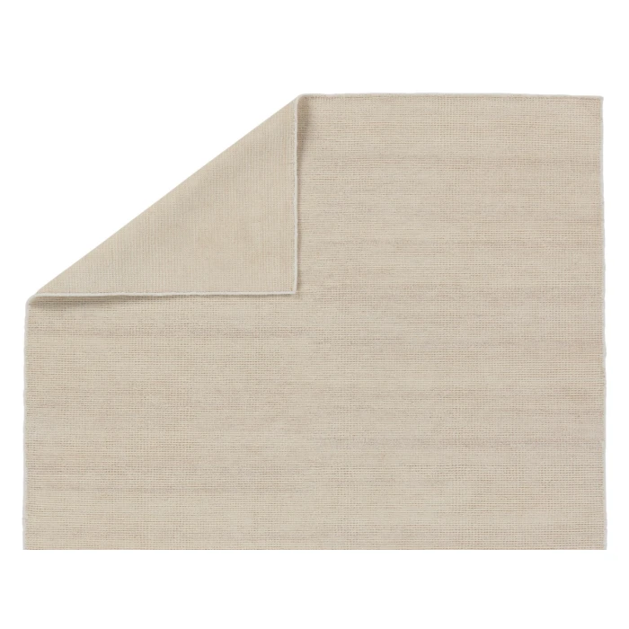 Jaipur Living Limon Solid Cream/ Light Brown Runner Rug 3'X10'