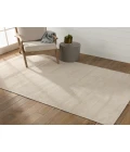 Jaipur Living Limon Solid Cream/ Light Brown Area Rug 6'X9'