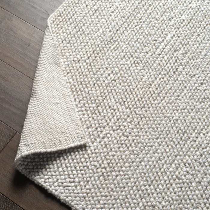 Jaipur Living Limon Indoor/ Outdoor Solid Ivory/ Gray Area Rug (5'X8')