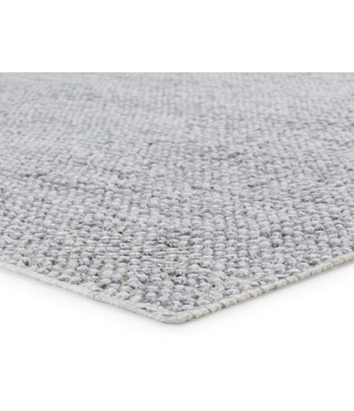 Jaipur Living Crispin Indoor/ Outdoor Solid Gray/ Ivory Area Rug (2'X3')