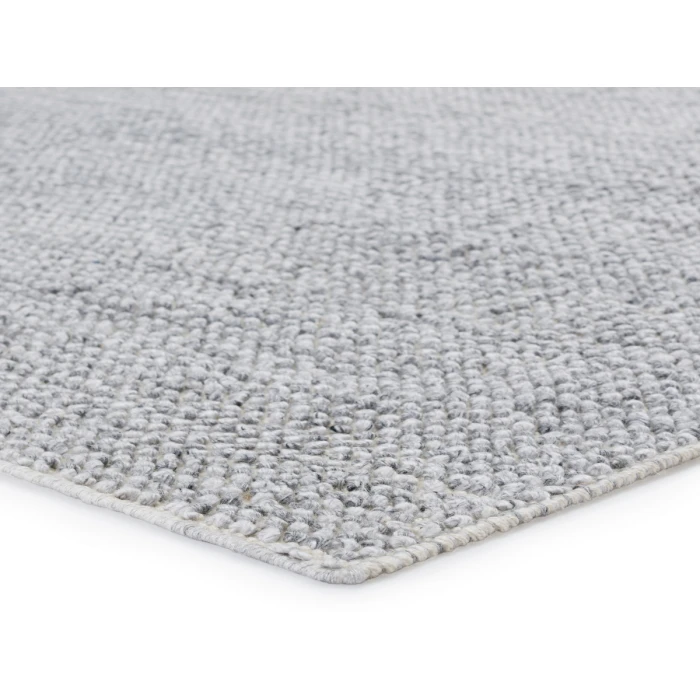 Jaipur Living Crispin Indoor/ Outdoor Solid Gray/ Ivory Area Rug (2'X3')