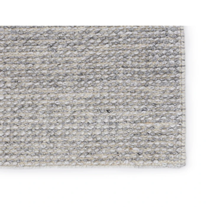 Jaipur Living Crispin Indoor/ Outdoor Solid Gray/ Ivory Area Rug (2'X3')