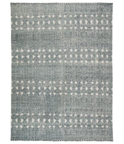 Jaipur Living Reign Abelle REI12 Teal - Light Gray 5 ft. X 8 ft. Rectangle Rug