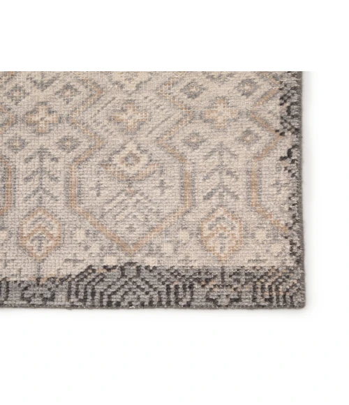 Jaipur Living Revolution Gray REL10 18 in. Swatch Square Rug