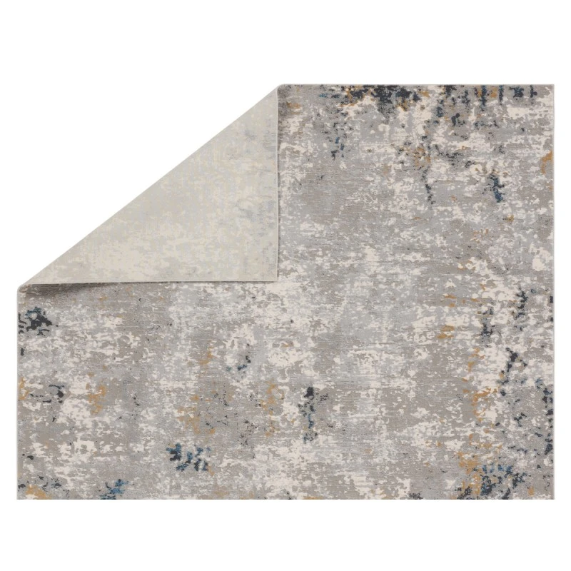 Jaipur Living Lancet Abstract Silver/Blue Area Rug 6'X9'
