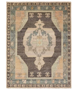 Jaipur Living Reza Bhima REZ04 Charcoal - Blue 8 ft. X 10 ft. Rectangle Rug