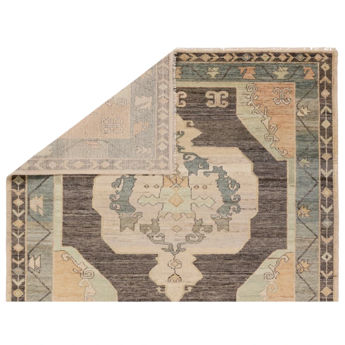 Jaipur Living Reza Charcoal REZ04 9 ft. X 12 ft. Rectangle Rug