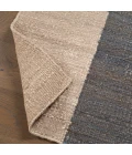 Jaipur Living Badal RFL01 Handwoven Color Block Tan/Brown Area Rug (6'X9' Irregular) Irregular