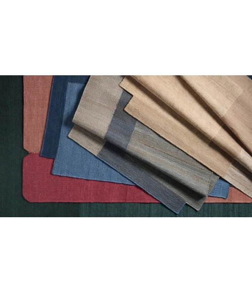 Jaipur Living Badal RFL01 Handwoven Color Block Tan/Brown Area Rug (6'X9' Irregular) Irregular