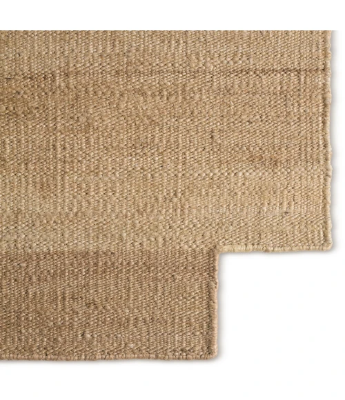 Jaipur Living Badal RFL03 Handwoven Color Block Tan Area Rug (4'X6' Irregular) Irregular