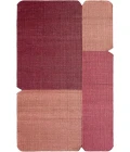 Jaipur Living Davi RFL04 Handwoven Color Block Red/Orange Area Rug (3'X10' Irregular) Irregular