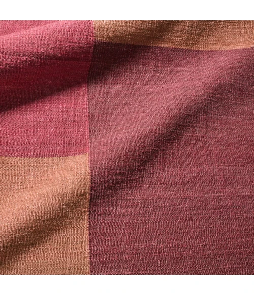 Jaipur Living Davi RFL04 Handwoven Color Block Red/Orange Area Rug (3'X10' Irregular) Irregular