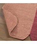 Jaipur Living Davi RFL04 Handwoven Color Block Red/Orange Area Rug (3'X10' Irregular) Irregular