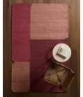Jaipur Living Davi RFL04 Handwoven Color Block Red/Orange Area Rug (3'X10' Irregular) Irregular