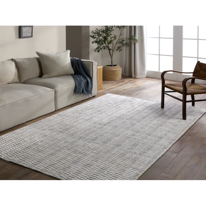 Jaipur Living Roan Gray ROA02 18 in. Swatch Square Rug