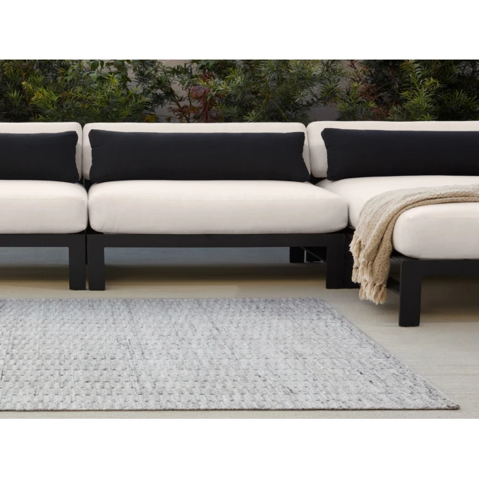 Jaipur Living Roan Gray ROA02 18 in. Swatch Square Rug