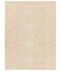 Jaipur Living Repose Ivory RPS03 18 in. Swatch Square Rug