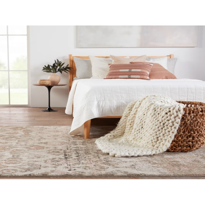 Jaipur Living Sanaa By Nikki Chu Tan SBC01 18 in. Swatch Square Rug