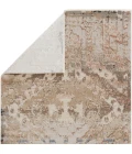 Nikki Chu by Jaipur Living Yarden Medallion Tan/ Gray Runner Rug (2'6"X8')