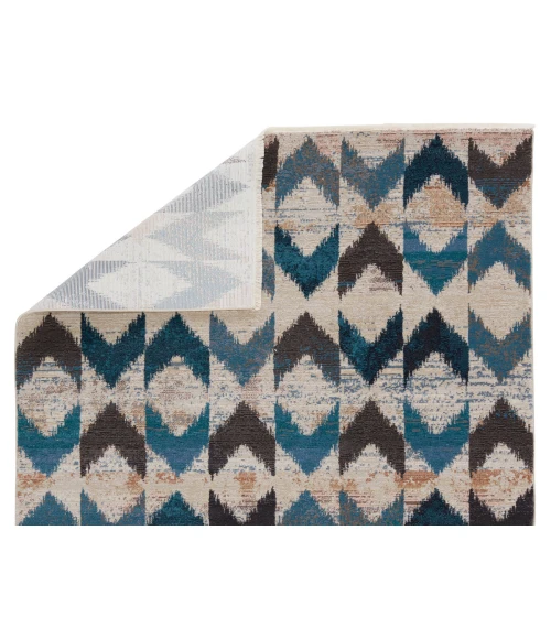 Jaipur Living Sanaa By Nikki Chu Blue SBC06 18 in. Swatch Square Rug