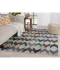 Jaipur Living Sanaa By Nikki Chu Blue SBC06 18 in. Swatch Square Rug