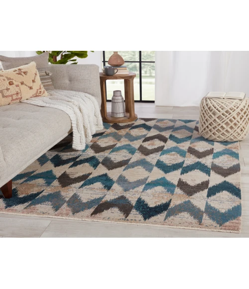 Jaipur Living Sanaa By Nikki Chu Blue SBC06 18 in. Swatch Square Rug