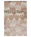 Nikki Chu by Jaipur Living Zevi Chevron Beige/ Light Pink Area Rug (9'6"X12'7")