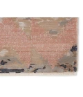 Nikki Chu by Jaipur Living Zevi Chevron Beige/ Light Pink Area Rug (9'6"X12'7")