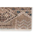 Nikki Chu by Jaipur Living Tamari Tribal Tan/ Blue Runner Rug (2'6"X8')