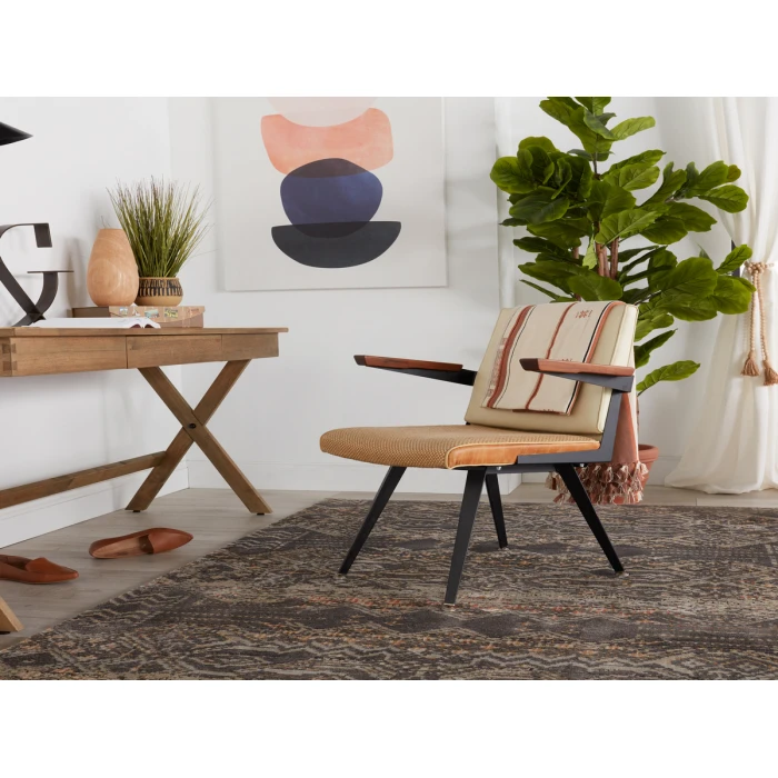 Jaipur Living Sanaa By Nikki Chu Black SBC10 18 in. Swatch Square Rug