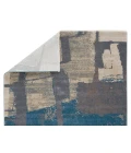 Nikki Chu by Jaipur Living Lehana Abstract Blue/ Gray Area Rug (9'6"X12'7")