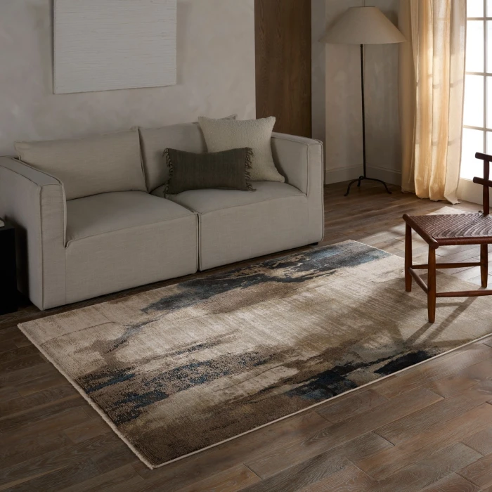 Nikki Chu Sanaa By Nikki Chu Tan Sbc13 18 In. Swatch Square Rug