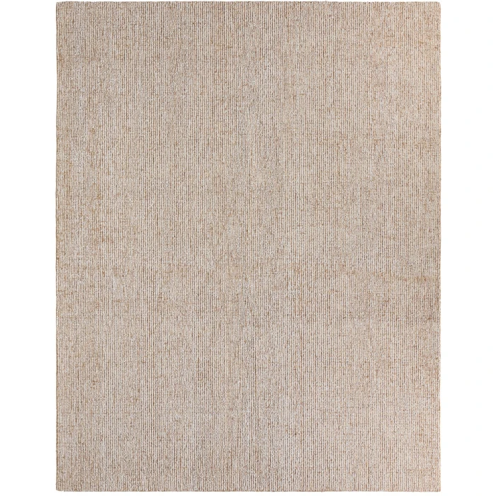 Label J Korvain SBL01 Tufted Solid Yellow/Ivory Area Rug (8'6"X11'6")