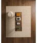 Label J Korvain SBL01 Tufted Solid Yellow/Ivory Area Rug (7'9"X9'9")