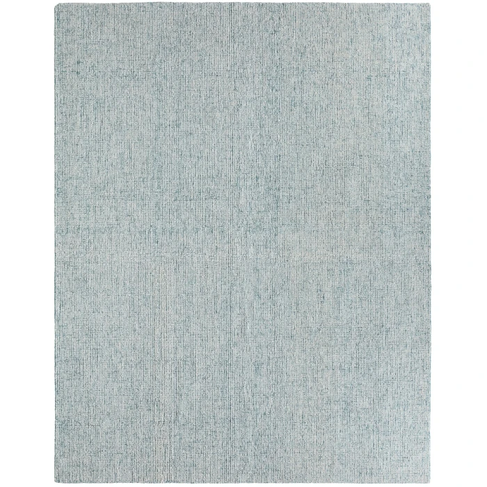 Label J Korvain SBL02 Tufted Solid Blue/Ivory Area Rug (18" Swatch)