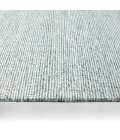 Label J Korvain SBL02 Tufted Solid Blue/Ivory Area Rug (7'9"X9'9")