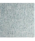 Label J Korvain SBL02 Tufted Solid Blue/Ivory Area Rug (7'9"X9'9")
