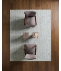 Label J Korvain SBL02 Tufted Solid Blue/Ivory Area Rug (7'9"X9'9")