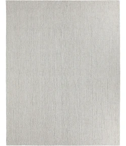 Label J Korvain SBL03 Tufted Solid Gray/Ivory Area Rug (6'X9')