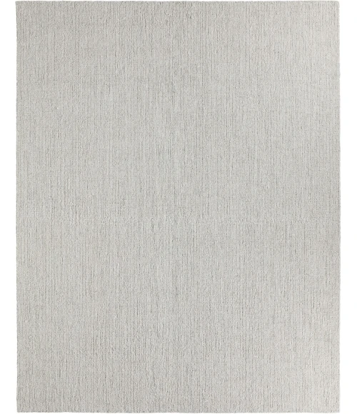 Label J Korvain SBL03 Tufted Solid Gray/Ivory Area Rug (9'6"X13'6")