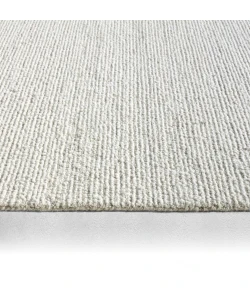 Label J Korvain SBL03 Tufted Solid Gray/Ivory Area Rug (6'X9')